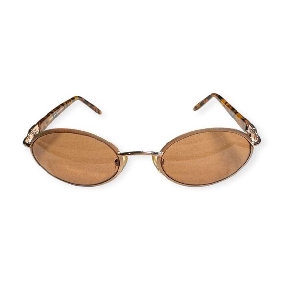 Elizabeth Arden Round‎ Eyeglasses Tortoise Gold Frame Vintage Wear main image 4